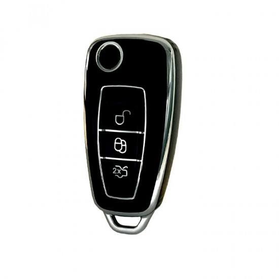 Προστατευτική Θήκη TPU Κλειδιού τύπου Ford με 3 κουμπιά
