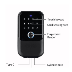 Κλειδοθήκη Smart K5 με Δυνατότητα Ανοίγματος μέσω Εφαρμογής με Bluetooth - Wifi