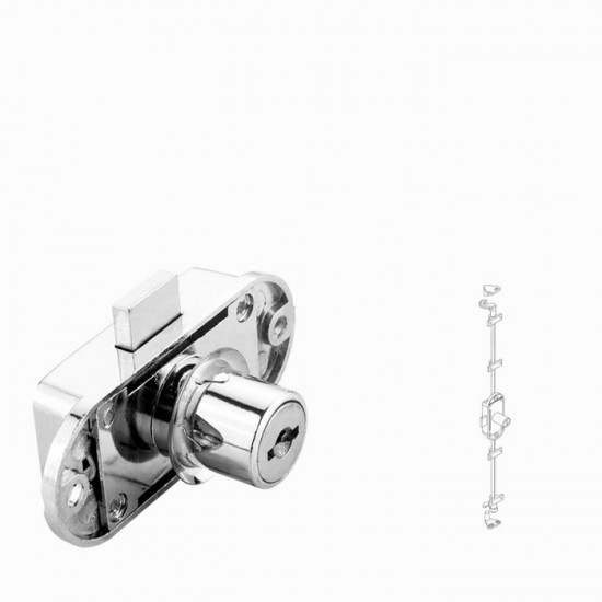 KRS 170267 Κλειδαριά Φοριαμού με Ντίζα Περιστρεφόμενη