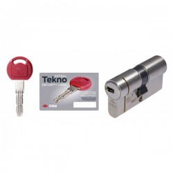 Κύλινδρος Ασφαλείας Cisa Astral Tekno pro Nickel Profil S18 - 80mm(30x50) 