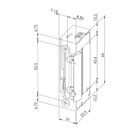 Dorcas Ηλεκτρικό Κυπρί Στενό με Διακόπτη (S99)