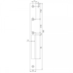 Dorcas Ηλεκτρικό Κυπρί Στενό με Διακόπτη (S99)